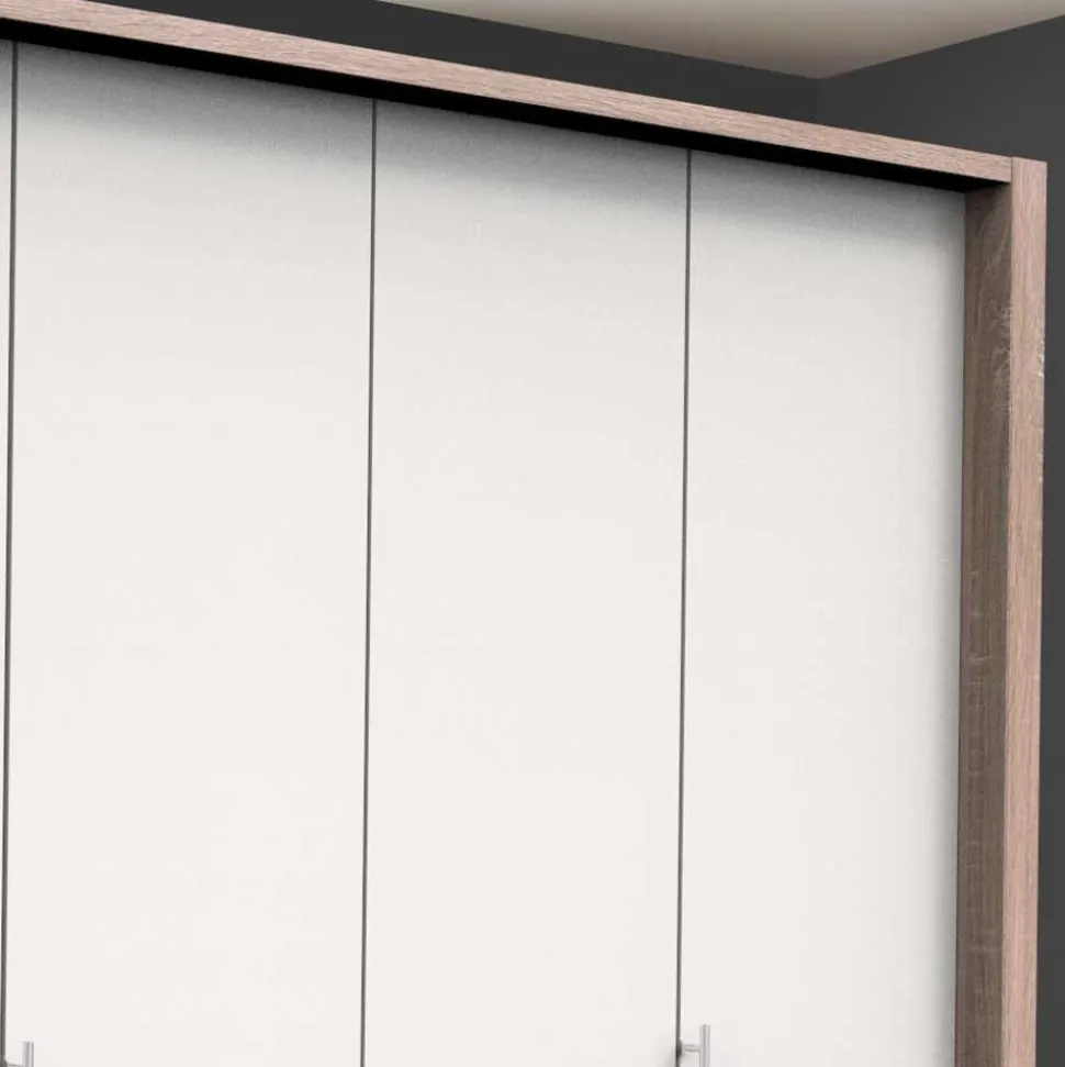 Top Schlafzimmerschrank mit 2 Falttüren & Tür - Vaclyn