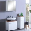 Topp Bad Möbelset in Weiß - Lasdias (dreiteilig)
