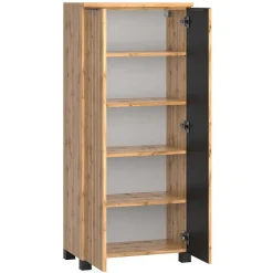 Topp Badmöbel-Kombination zweifarbig - Crystoga (vierteilig)