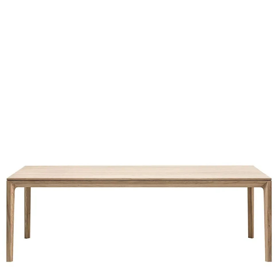 Topp Holztisch in Eiche geschliffen Bianco - Enifra