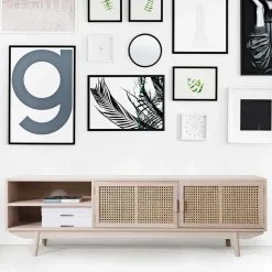 Trend Design Lowboard mit Wiener Geflecht Türen - Oncinasa