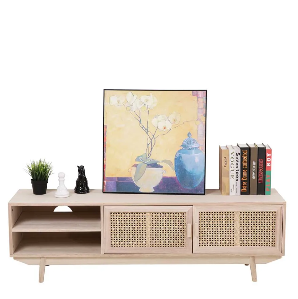 Trend Design Lowboard mit Wiener Geflecht Türen - Oncinasa