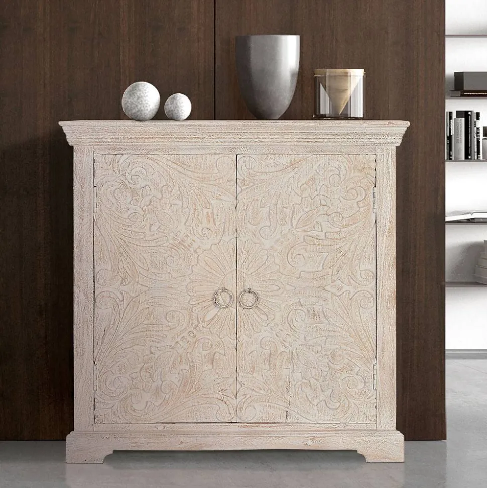 Türen-Kommode im Vintage Look - Adelyn