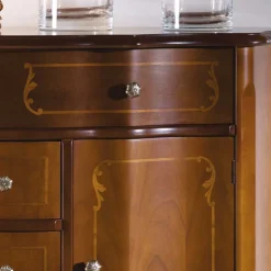 2-türige Barock Kommode Dentro mit 4 Schubladen