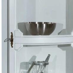 1-türige Eckvitrine im Vintage Design - Zarinas