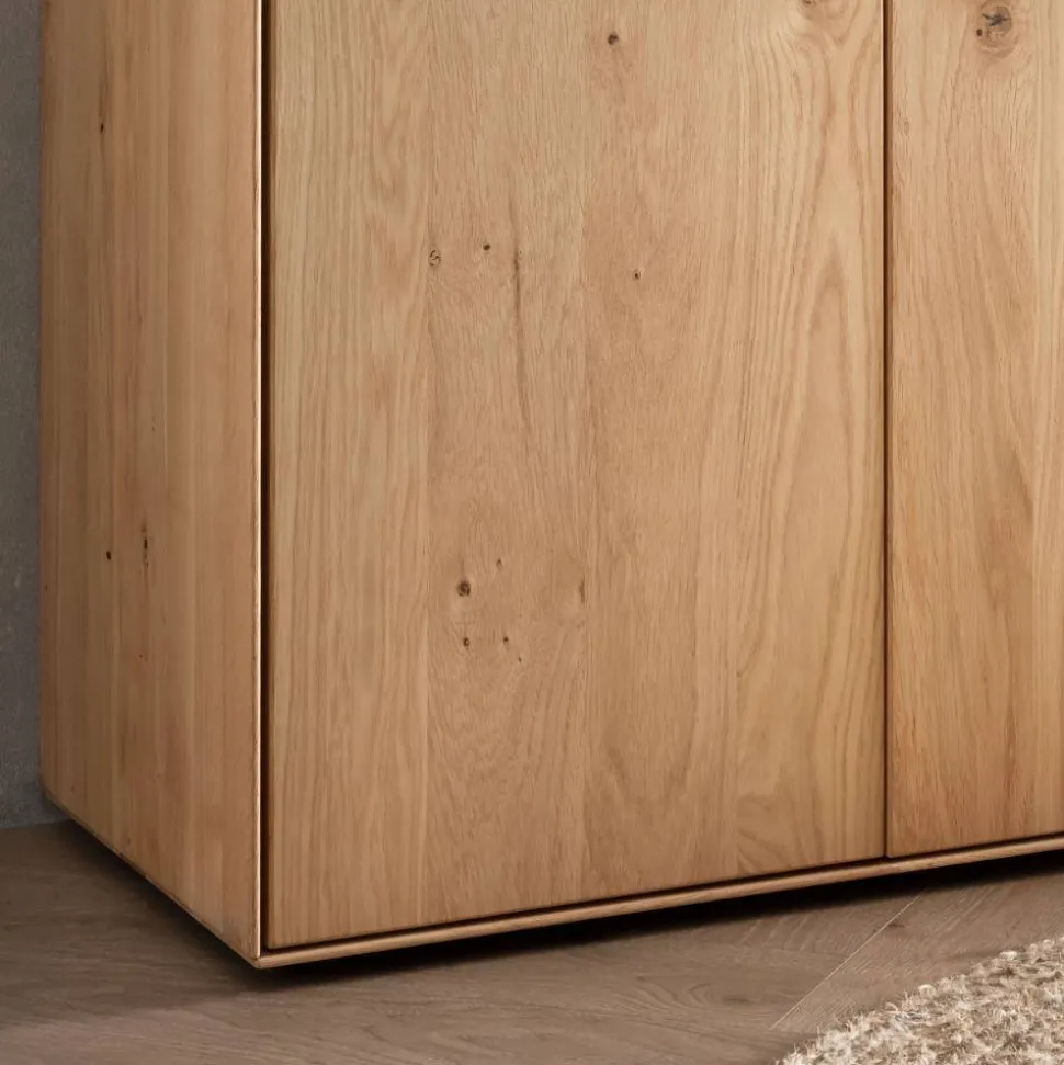 3-türige Kommode aus Wildeiche Massivholz - Barrios