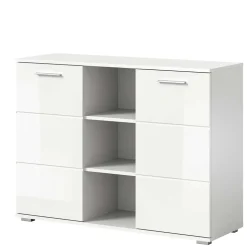 2-türige Kommode mit drei offenen Fächern - Rugova