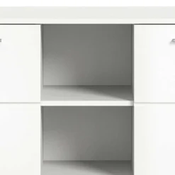 2-türige Kommode mit drei offenen Fächern - Rugova