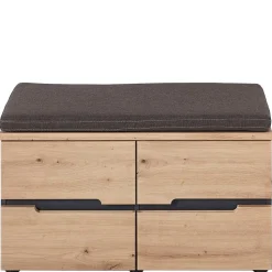 2-türige Schuh Flurbank mit Polster - Kuetra