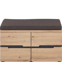 2-türige Schuh Flurbank mit Polster - Kuetra