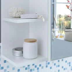 1-türiger Bad Spiegelschrank mit Regalen - Giulia