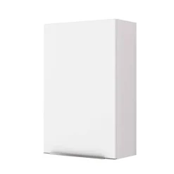 1-türiger Badezimmeroberschrank in Weiß - Livendas