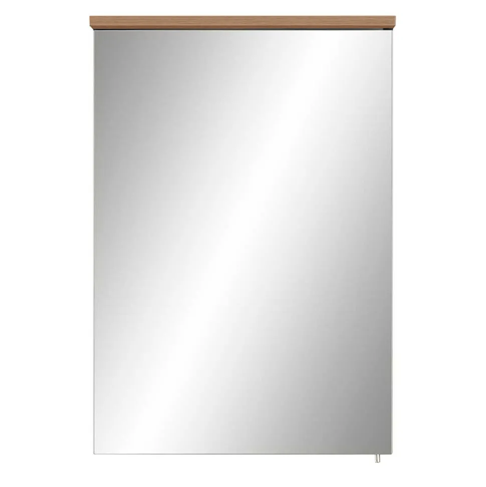 1-türiger Badezimmer-Spiegelschrank mit LED Licht - Traciana
