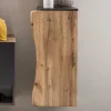 1-türiger Badschrank mit Naturkante Dekor - Breznia