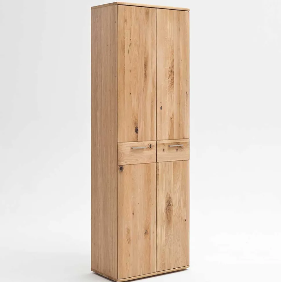 2-türiger Dielenschrank aus Massivholz - Mabasa