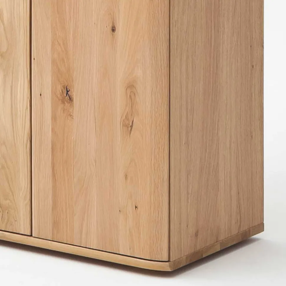 2-türiger Dielenschrank aus Massivholz - Mabasa