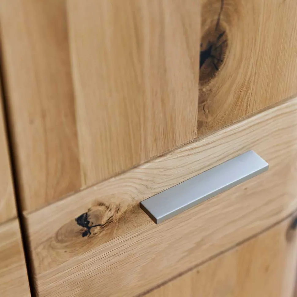 2-türiger Dielenschrank aus Massivholz - Mabasa