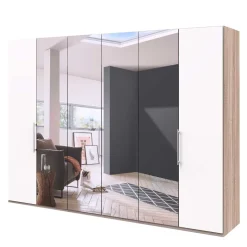 3-türiger Falttüren-Kleiderschrank 300 cm - Vaclyn