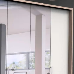 3-türiger Falttüren-Kleiderschrank 300 cm - Vaclyn