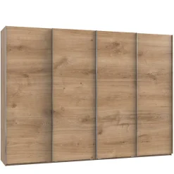 4-türiger Gleittürenschrank in Plankeneiche - Dagidoyo