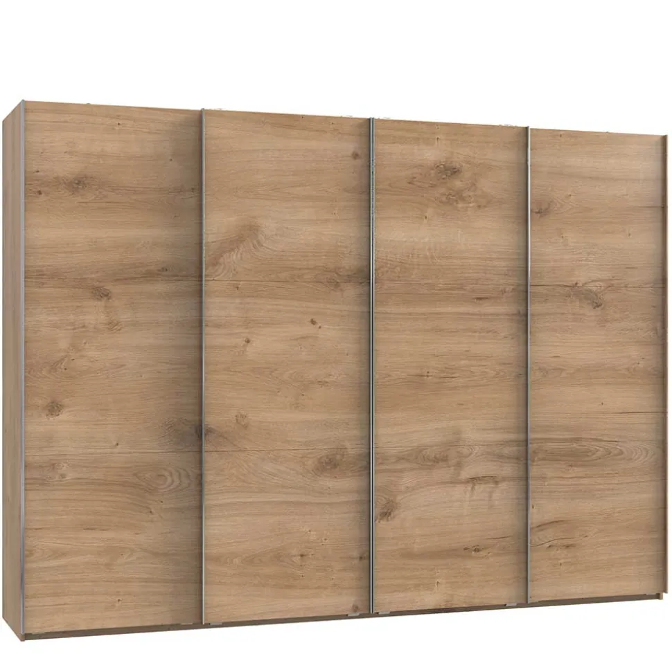 4-türiger Gleittürenschrank in Plankeneiche - Dagidoyo