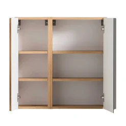 2-türiger Hängeschrank fürs Bad 65x64x20 cm - Jambi