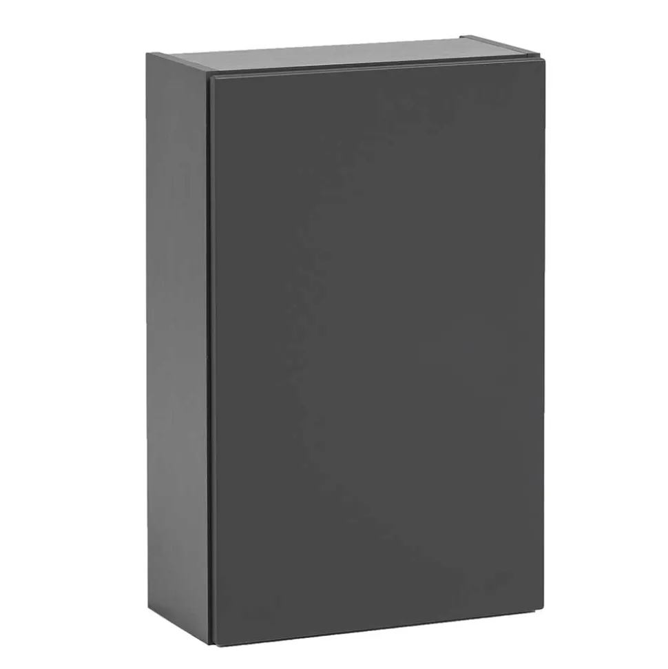 1-türiger Hängeschrank in Dunkelgrau - Agiruan