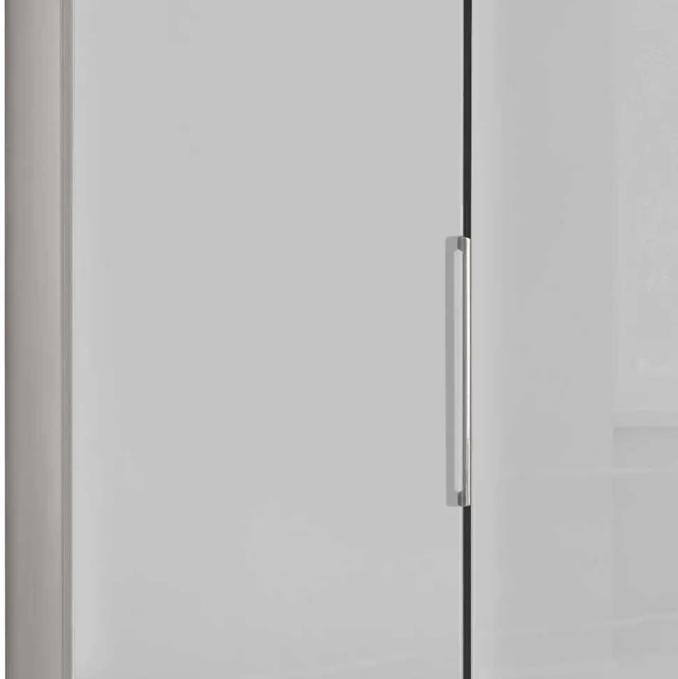 2-türiger Kleiderschrank glasbeschichtet - Jimdira