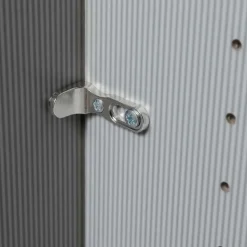 2-türiger Kleiderschrank glasbeschichtet - Jimdira