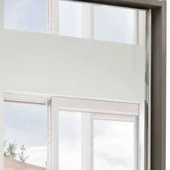 2-türiger Kleiderschrank in Hellgrau & Braun - Sabelle