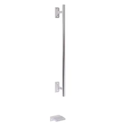 2-türiger Kleiderschrank in Creme Glasfront - Zidarie