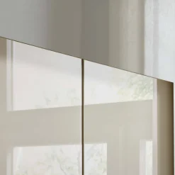 5-türiger Kleiderschrank mit Glasfront - Angelina