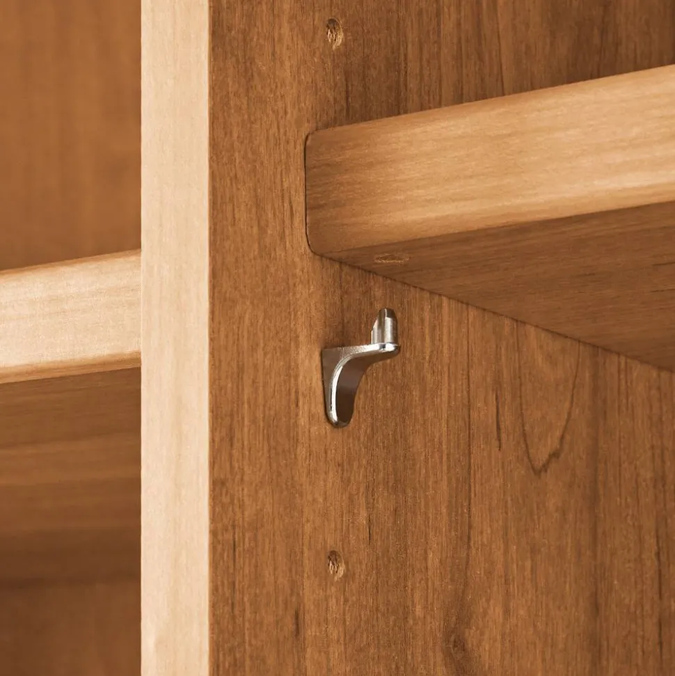 5-türiger Kleiderschrank mit Glasfront - Angelina