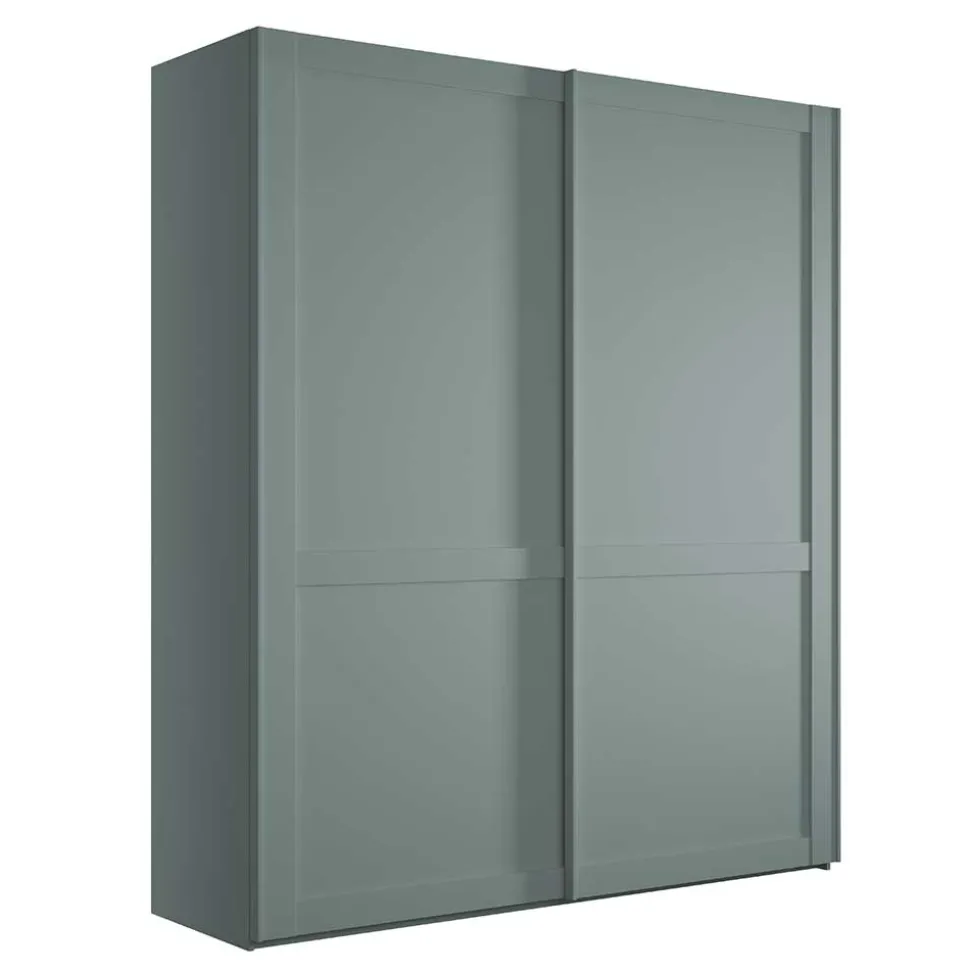 2-türiger Kleiderschrank mit Schwebetüren - modern - Rajavo