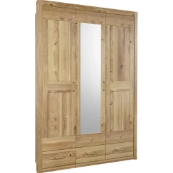 3-türiger Kleiderschrank mit 3 Schubladen - Zamron