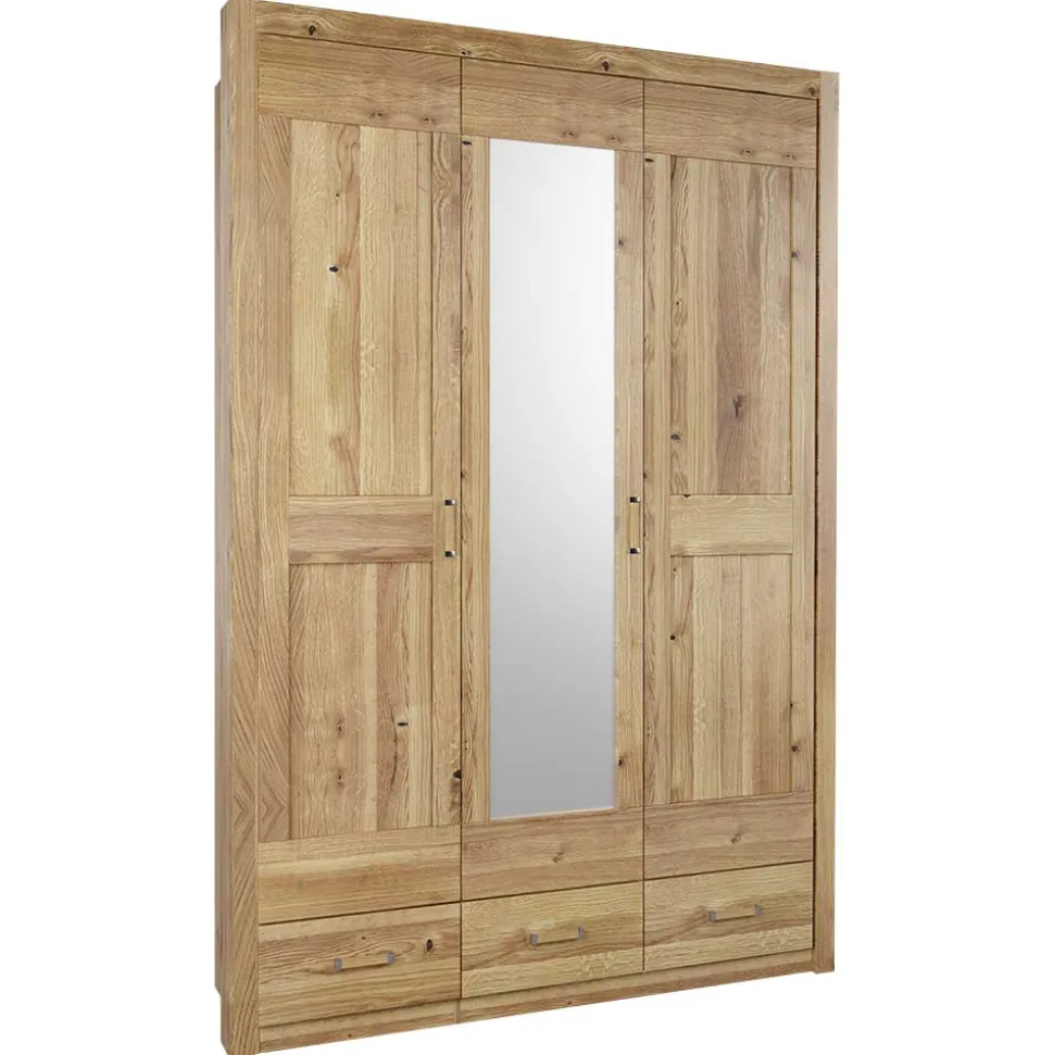 3-türiger Kleiderschrank mit 3 Schubladen - Zamron