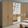 6-türiger Kleiderschrank mit 2 Spiegeln - Emdsiva III