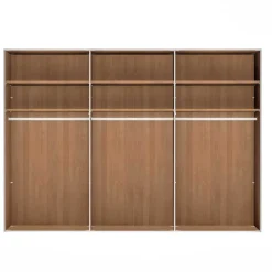 6-türiger Kleiderschrank mit 2 Spiegeln - Emdsiva III