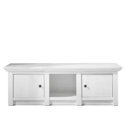 2-türiger Landhaus TV Schrank in Weiß - Chelles