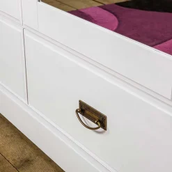 4-türiger Landhausschrank in Weiß - Presto