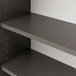 1-türiger Oberschrank fürs Bad in Dunkelgrau - Noricas