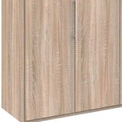 2-türiger Schlafzimmer Kleiderschrank mit Falttüren - Zayun