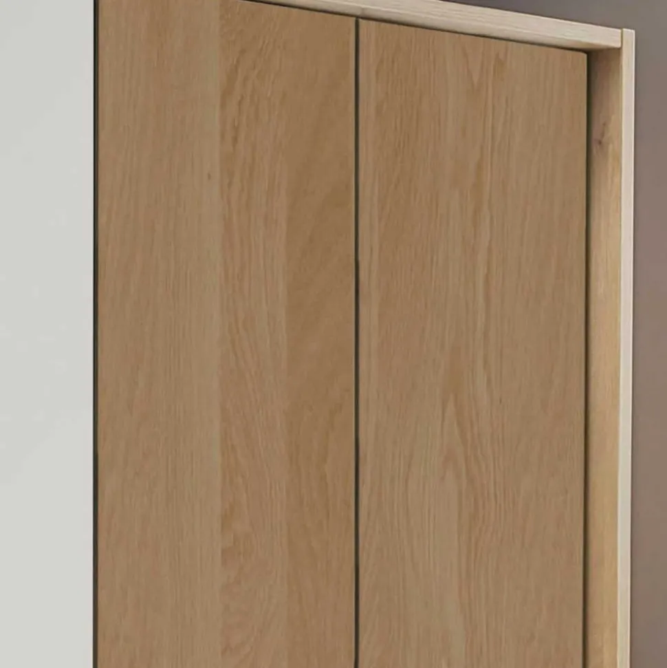 5-türiger Schlafzimmerschrank in Eiche - Emdsiva