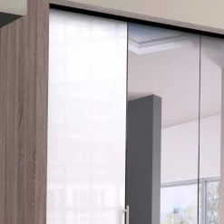 2-türiger Schlafzimmerschrank mit Spiegel - Empresian