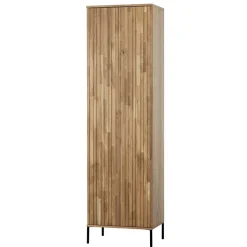 2-türiger Schrank in Eiche & Schwarz - Banyo