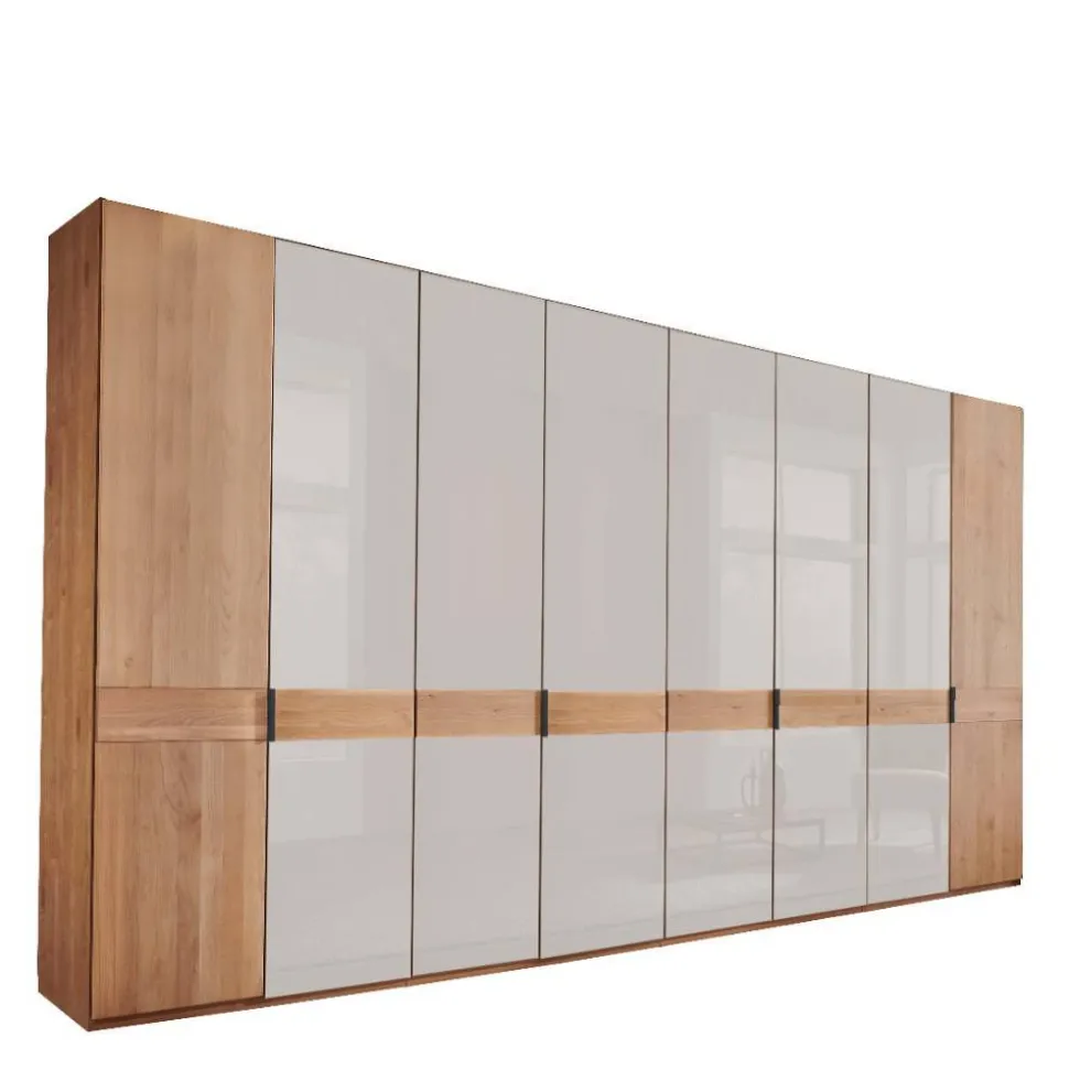 8-türiger Schrank in Erle teilmassiv - Dilacco