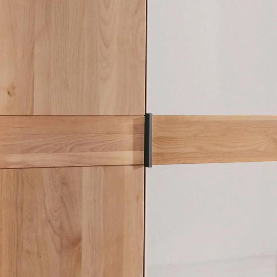 8-türiger Schrank in Erle teilmassiv - Dilacco