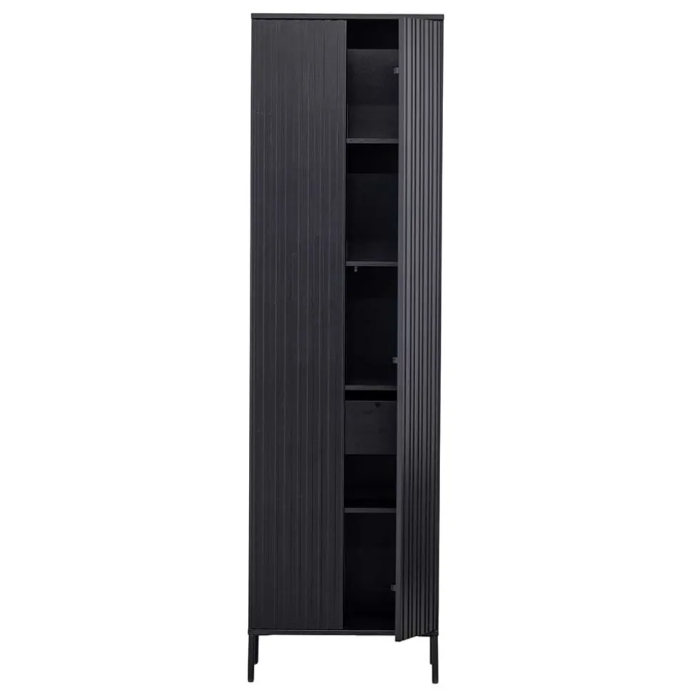 2-türiger Schrank in Schwarz - Gelvins