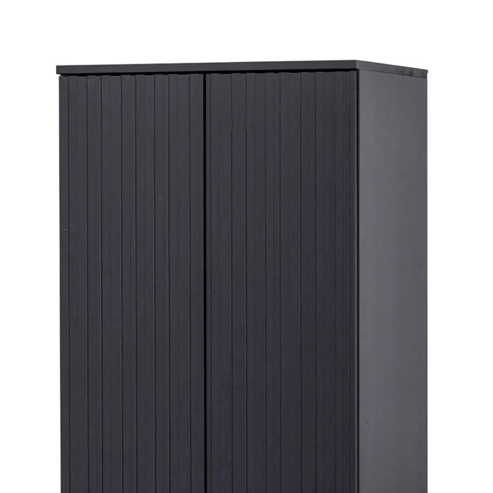 2-türiger Schrank in Schwarz - Gelvins