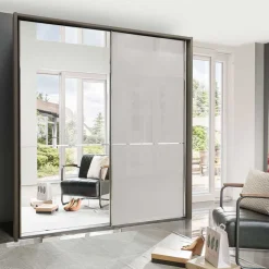 2-türiger Schrank mit Schwebetüren - Symca